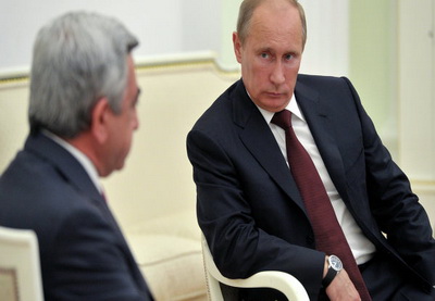 Путин и Саргсян обсудят дальнейшие шаги по решению нагорно-карабахского конфликта