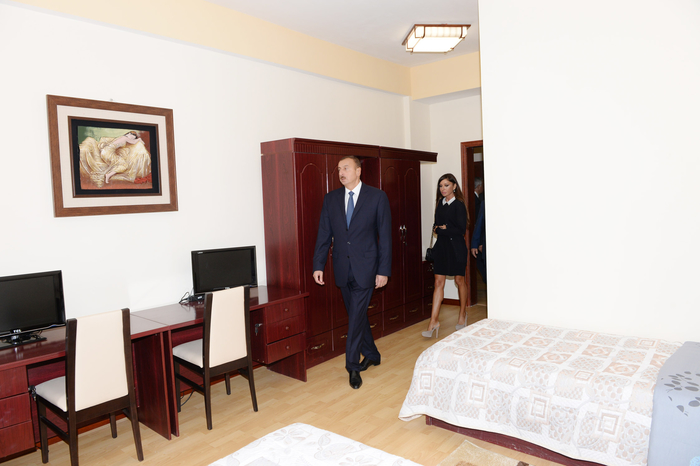 Ильхам Алиев принял участие в открытии в Губе Центра учебной практики и отдыха БГУ - ФОТО