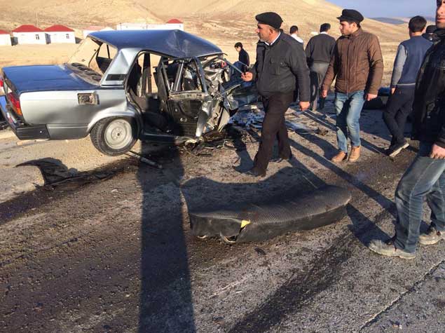 В Азербайджане произошло тяжелое ДТП, в котором погибли 7 человек – ФОТО - ОБНОВЛЕНО