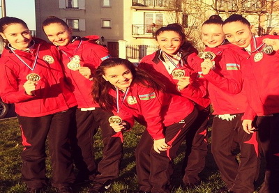 Групповая команда Азербайджана по художественной гимнастике стала победительницей Гран-при во Франции