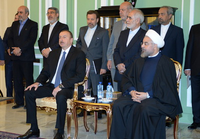 Состоялась церемония подписания азербайджано-иранских документов - ФОТО