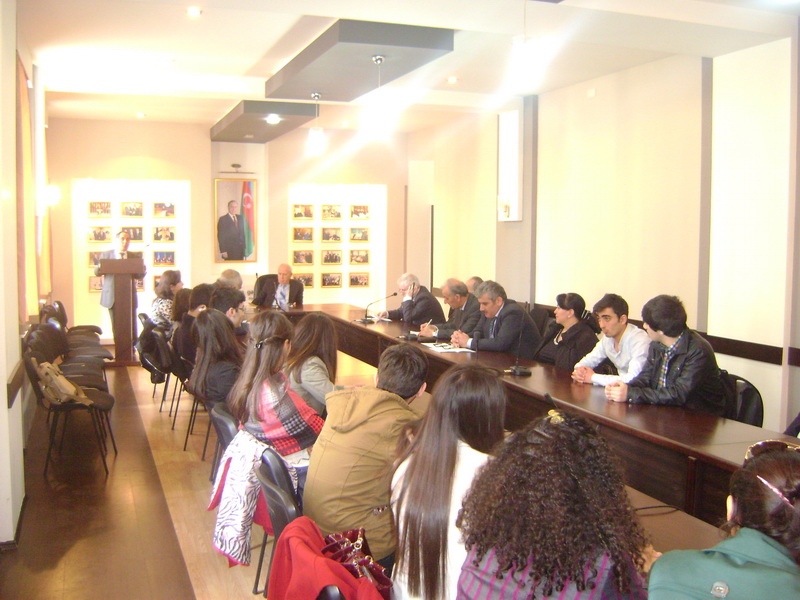 220-й юбилей Бакиханова отметили в Азербайджанском университете языков
