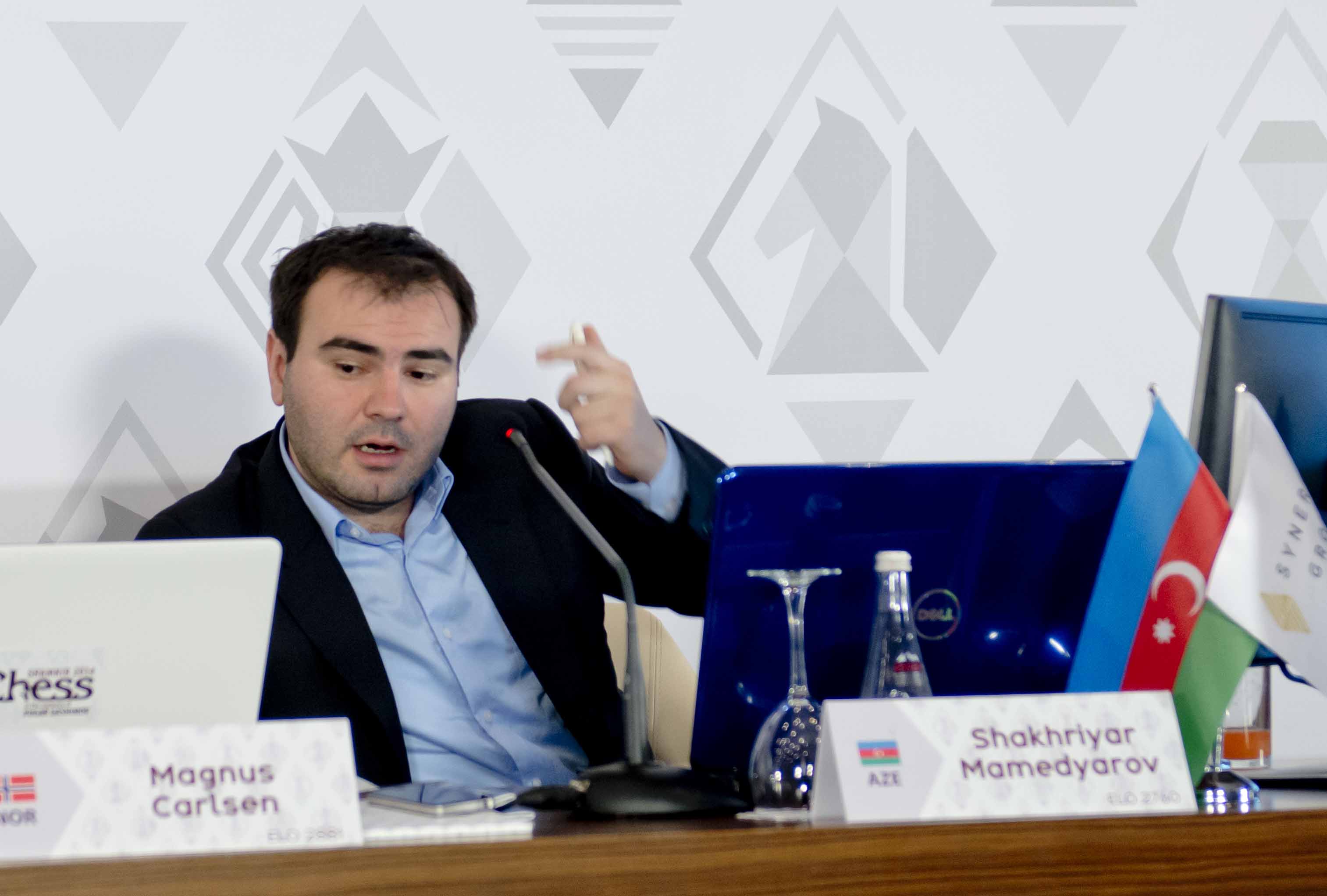 Шахрияр Мамедъяров: «Мы увидели уровень 1-го номера в мировых шахматах»