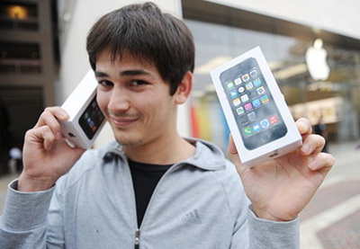 iPhone 5S стал самым популярным смартфоном в мире
