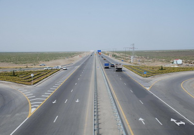 На северном выезде из Баку строится новый путепровод - ФОТО