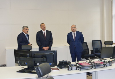 Президент Ильхам Алиев ознакомился с новым зданием Министерства финансов - ФОТО