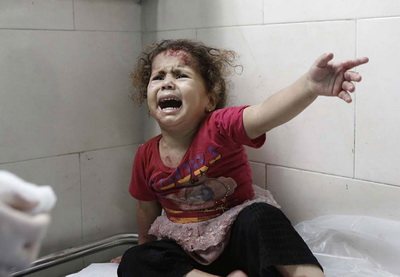 В ходе 18 - дневной операции в Газе были убиты более 190 детей