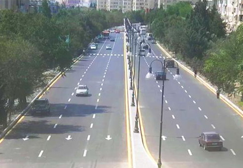 После ремонта открыта часть одной из оживленных улиц Баку - ФОТО