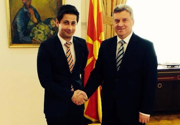 Президент Македонии принял генерального секретаря Международного центра Низами Гянджеви