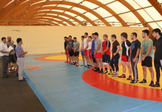 Азербайджанские борцы готовятся к чемпионату мира – ВИДЕО