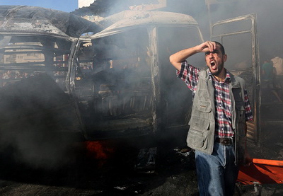 В результате артиллерийских и авиа-обстрелов сектора Газа за сутки погибли 79 человек