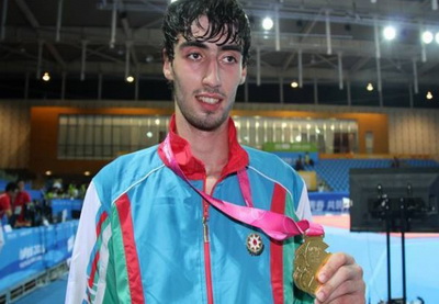 Церемония награждения азербайджанского таэквондиста на Олимпиаде – ФОТО