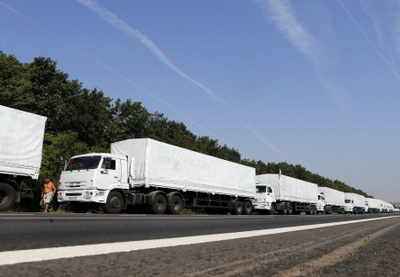 ЕС: конвой из России прибыл в Украину незаконно