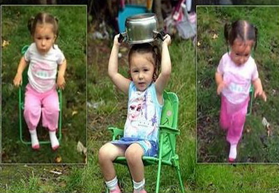 3-х летняя девочка приняла участие в акции Ice Bucket Challenge, выругавшись матерным выражением - ФОТО - ВИДЕО