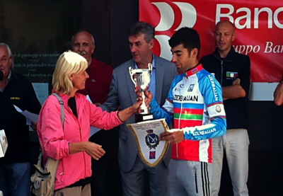 Азербайджанский велосипедист стал призером Гран-при в Италии – ФОТО