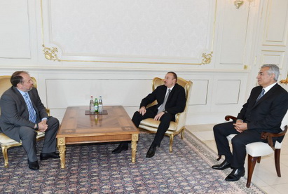 Ильхам Алиев принял президента Европейской конфедерации стрелкового спорта и Стрелкового союза России