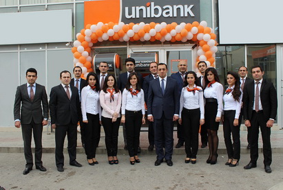 Обновленный один из филиалов Unibank теперь оказывает услуги гражданам на более высоком уровне