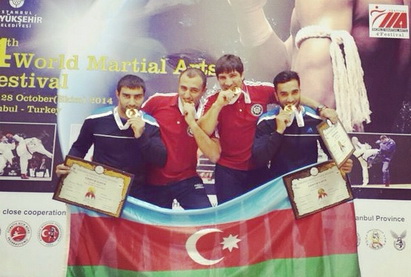 Азербайджанские борцы завоевали 11 медалей на турнире в Стамбуле – ФОТО