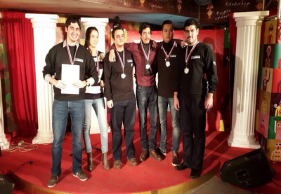 Азербайджанская команда выиграла серебро чемпионата Европы по интеллектуальным играм