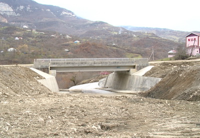 В Азербайджане сдан в эксплуатацию новый мост – ФОТО