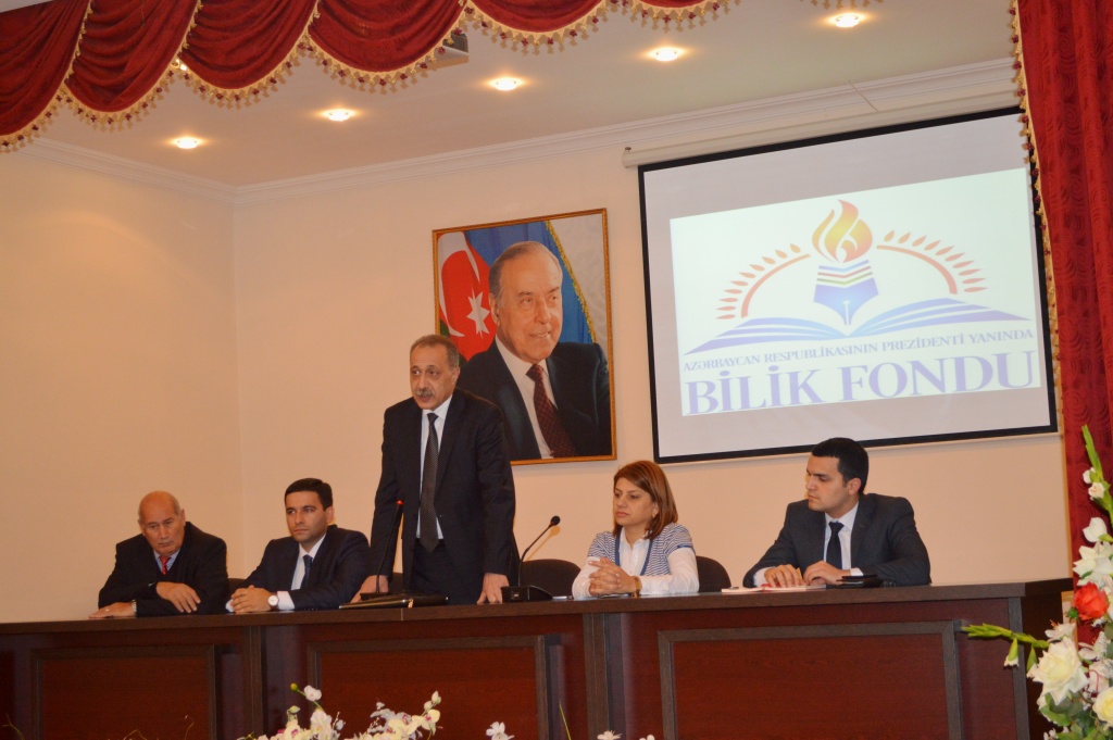 В Азербайджанском институте учителей состоялась презентация Фонда знаний при Президенте АР – ФОТО