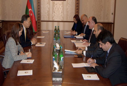 Министр иностранных дел Азербайджана встретился с новоназначенным послом Таиланда