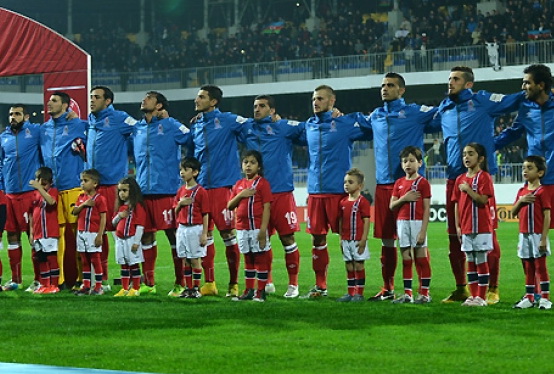 Сборная Азербайджана по футболу опустилась на 9 позиций в рейтинге ФИФА
