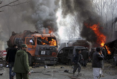 В столице Афганистана прогремел взрыв, слышна стрельба