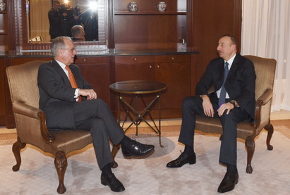 Президент Азербайджана принял руководителя международной Мюнхенской конференции по вопросам политики безопасности - ФОТО
