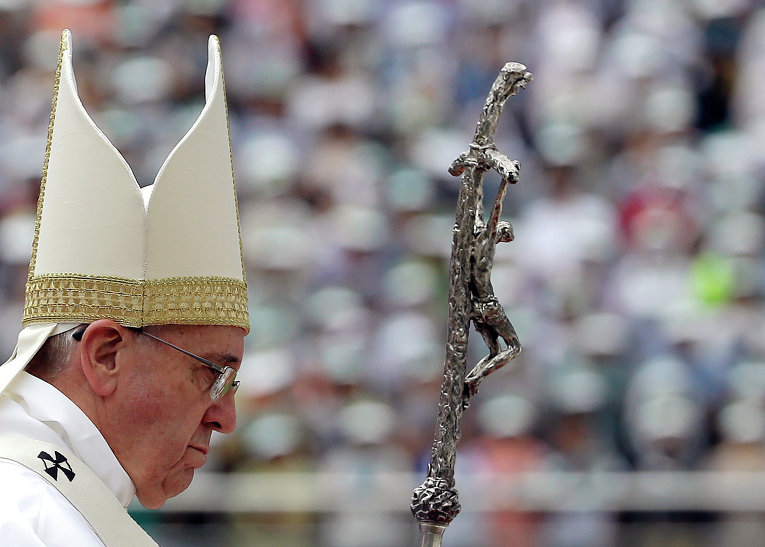 Папа Франциск призвал к прекращению боев на востоке Украины