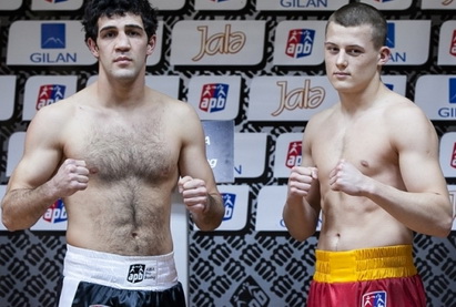 Азербайджанский боксер потерпел поражение в поединке против литовца в рамках APB