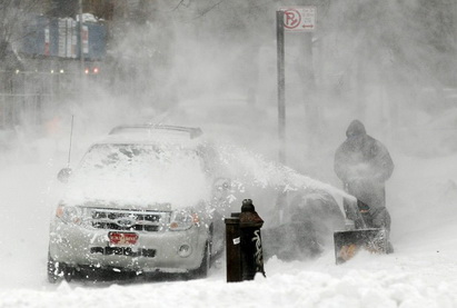 На Нью-Йорк надвигается сильнейший в истории снежный шторм