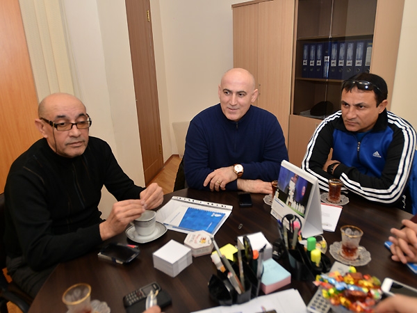 Члены Тренерского комитета АФФА встретились с представителями двух клубов - ФОТО