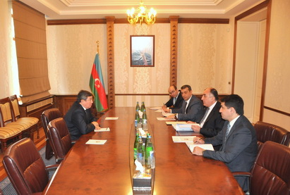 Глава азербайджанского МИД встретился с новым послом Кыргызстана - ФОТО