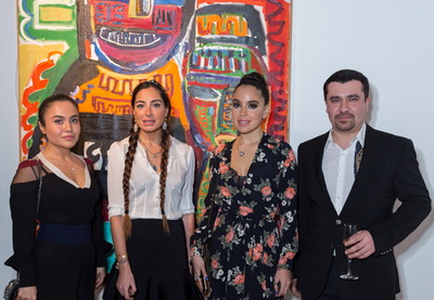 Лейла Алиева приняла участие в открытии выставки Джавада Мирджавадова в Лондоне – ФОТО