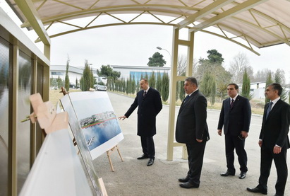 Ильхам Алиев побывал в Мингячевирском олимпийском учебно-спортивном центре «Кюр» - ФОТО