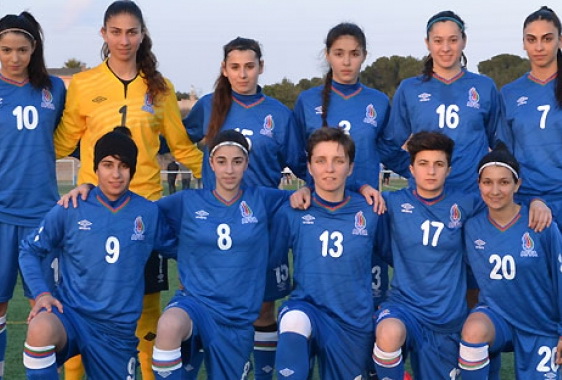 Сборная Азербайджана по футболу среди девушек примет участие в турнире УЕФА