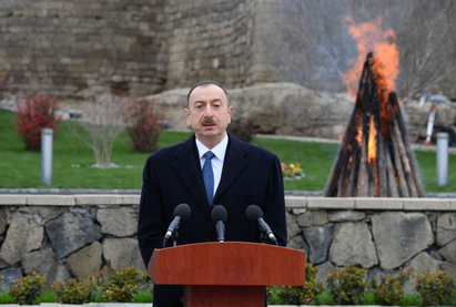 Ильхам Алиев: «Азербайджанский народ является хозяином своей судьбы» - ФОТО