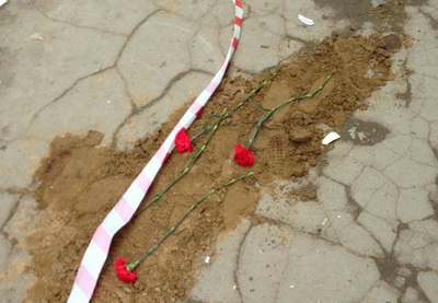 В Сумгайыте 30-летнюю продавщицу убили рядом с магазином, где она работала - ФОТО