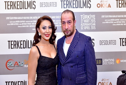 Стамбульская премьера фильма «Terkedilmiş» с участием Кенуль Нагиевой и Кямрана Агабалаева. Как это было? – ФОТО