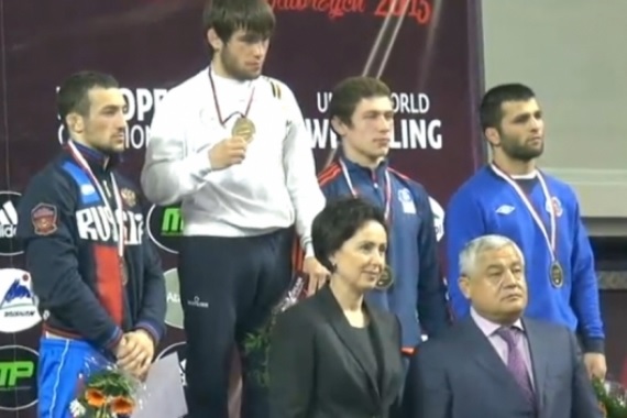 Азербайджанские борцы завоевали одну медаль в пятый день чемпионата Европы