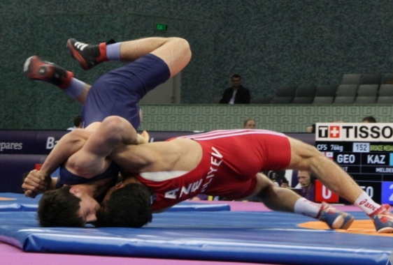 Азербайджанские борцы завоевали 15 медалей в 3-й день Кубка Федерации