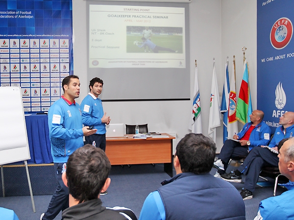 Испанский специалист провел семинар для тренеров азербайджанских футбольных клубов – ФОТО