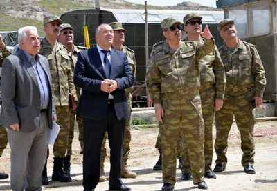Министр обороны ознакомился со строительными работами в воинских частях страны - ФОТО - ВИДЕО