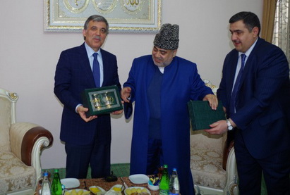 Председатель Управления мусульман Кавказа встретился с одиннадцатым Президентом Турции