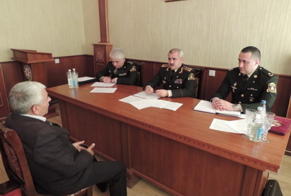 Начальник Государственной службы по мобилизации и призыву на военную службу принял граждан в Горадизе - ФОТО