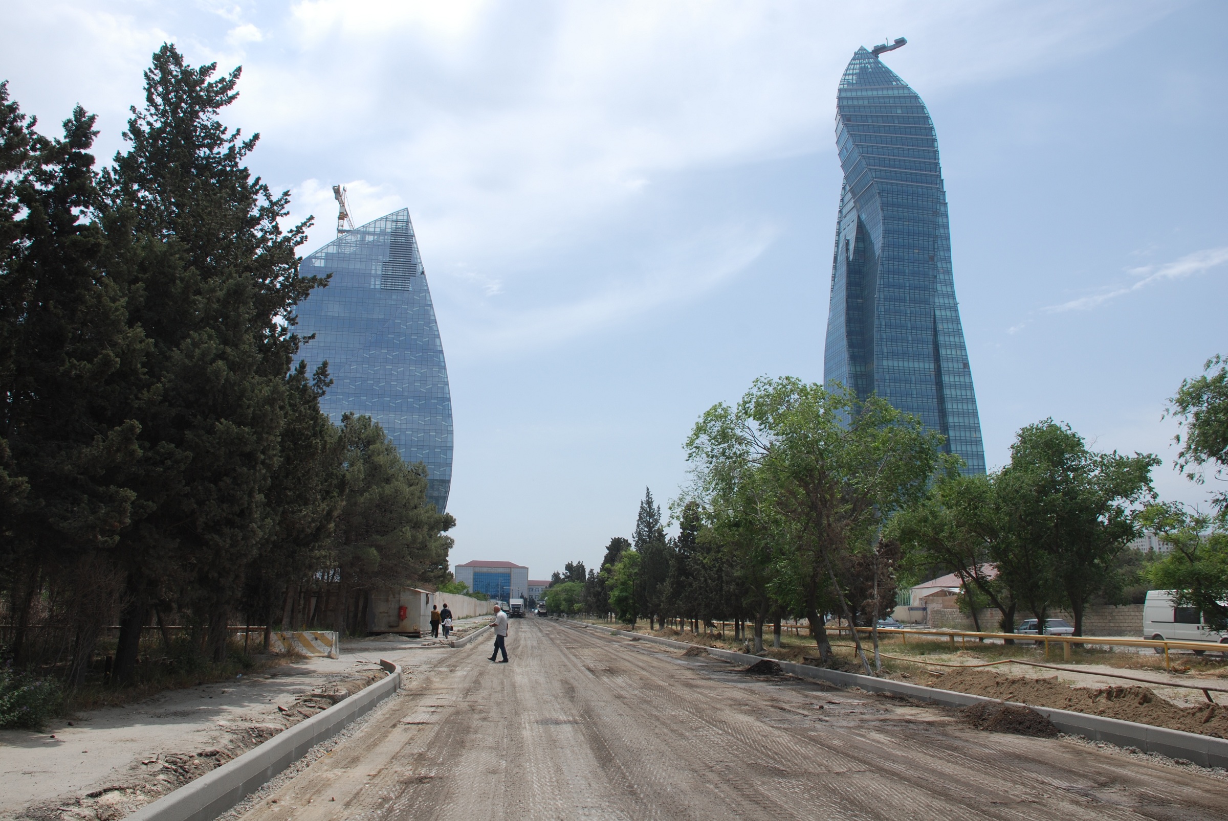 В ближайшее время после ремонта откроется одна из оживленных улиц Баку - ФОТО