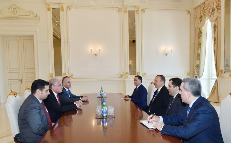 Президент Азербайджана принял делегацию египетской провинции Южный Синай