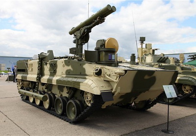 Азербайджан получил противотанковую установку «Хризантема-С» - ФОТО - ВИДЕО