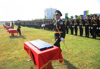 В Азербайджанском высшем военном училище имени Гейдара Алиева состоялся очередной выпуск - ФОТО